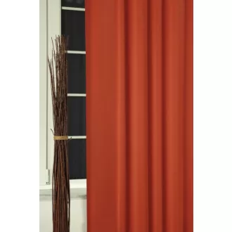   Szintetika Príma egyszínű dim out függöny 150 cm - 23 terrakotta