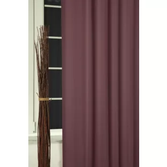   Szintetika Príma egyszínű dim out függöny 150 cm - 35 padlizsán