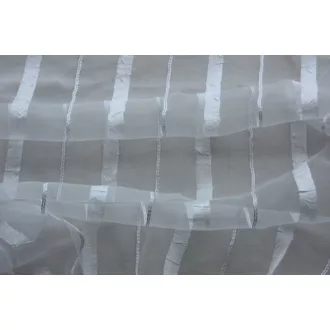   Laguna Valery csíkos fényáteresztő függöny 300 cm - 01 fehér