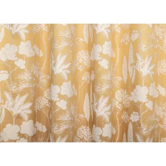   Laguna Artemis levélmintás dekor függöny 315 cm - 02 sárga