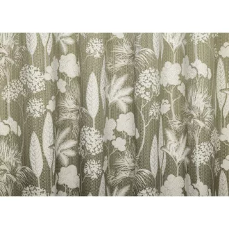   Laguna Artemis levélmintás dekor függöny 315 cm - 04 zöld