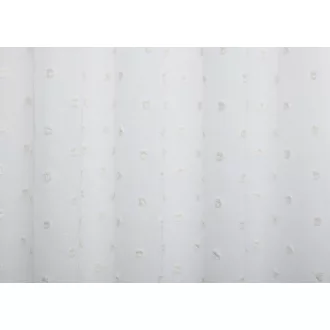   Laguna Pomaio pöttyös fényáteresztő függöny 300 cm - 01 fehér