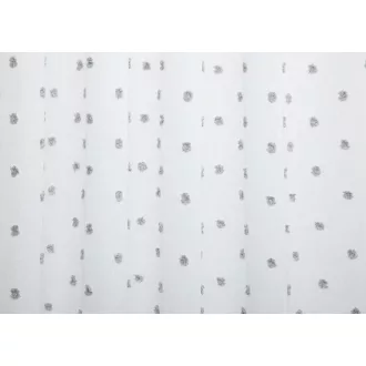   Laguna Pomaio pöttyös fényáteresztő függöny 300 cm - 04 szürke