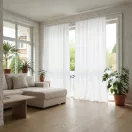 Laguna Rosemary egyszínű fényáteresztő függöny 300 cm - 02 ecrü