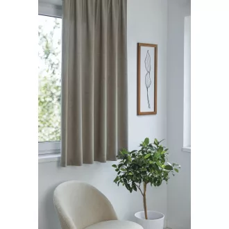 Laguna Derek dekor készfüggöny 140x175 cm - 05 drapp