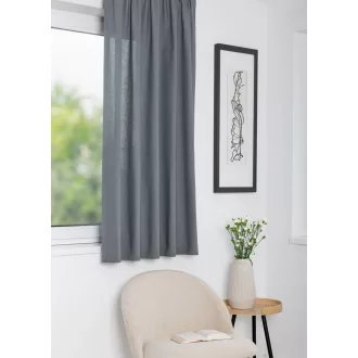 Laguna Percy dekor készfüggöny 140x175 cm - 04 szürke