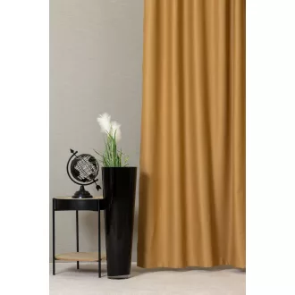   Szintetika Príma Dim Out Üni FR egyszínű dim out függöny 300 cm - 18 arany