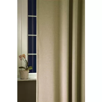   Szintetika Ibiza egyszínű dekor függöny 300 cm - 06 caffé latte
