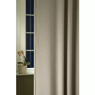   Szintetika Ibiza egyszínű dekor függöny 300 cm - 41 világosszürke