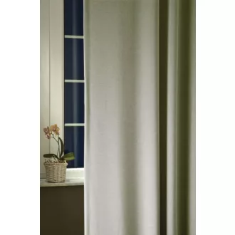   Szintetika Ibiza egyszínű dekor függöny 300 cm - 42 szürke