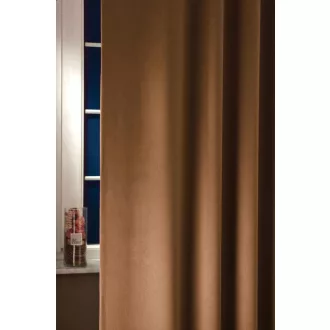   Szintetika Hermes dim out egyszínű sötétítő függöny 150 cm - 07 fahéj