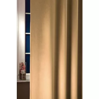   Szintetika Hermes dim out egyszínű sötétítő függöny 150 cm - 04 bézs