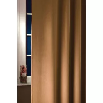   Szintetika Hermes dim out egyszínű sötétítő függöny 150 cm - 06 caffé latte