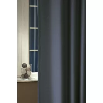   Szintetika Hades Black out anyagában mintás sötétítő függöny 140 cm - 38 denim