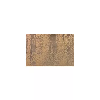   Smirna Alexias anyagában mintás bársony dekor függöny 145 cm - 03 copper