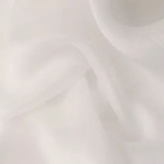   Delius Silk Delilight egyszínű fényáteresztő függöny 300 cm - 39039 1110 fehér