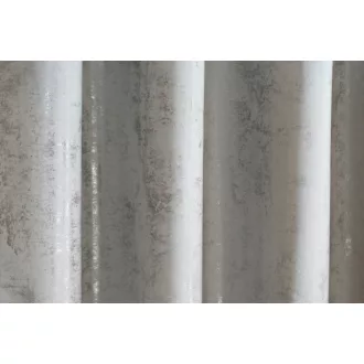   Laguna Leon fémes hatású dekor függöny 140 cm - 05 ezüst