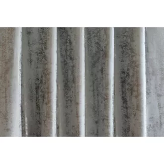   Laguna Leon fémes hatású dekor függöny 140 cm - 02 szürke