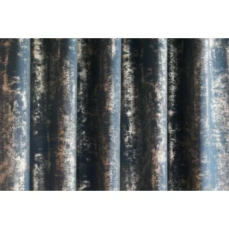 Laguna Leon fémes hatású dekor függöny 140 cm - 18 kék