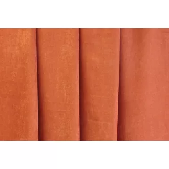   Laguna Ramon egyszínű bársony dekor függöny 280 cm - 12 narancs
