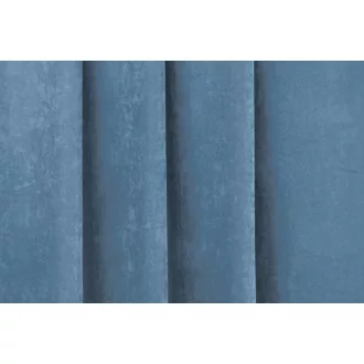   Laguna Ramon egyszínű bársony dekor függöny 280 cm - 25 kék