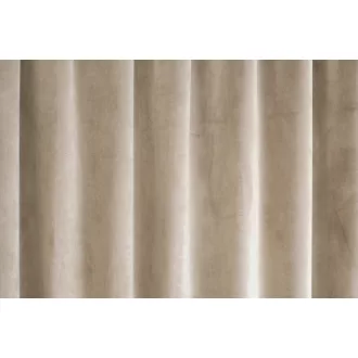   Laguna Savaria egyszínű bársony dekor függöny 150 cm - 229 drapp