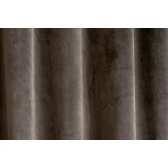   Laguna Savaria egyszínű bársony dekor függöny 150 cm - 232 barna