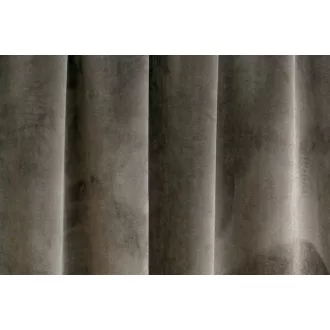   Laguna Savaria egyszínű bársony dekor függöny 150 cm - 233 barna