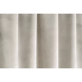   Laguna Savaria egyszínű bársony dekor függöny 150 cm - 234 szürke