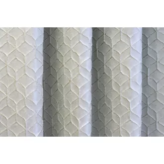 Laguna Zenox térhatású dekor függöny 138 cm - 06 ecrü