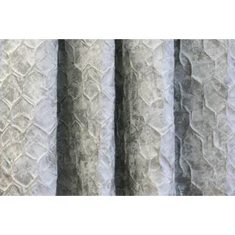 Laguna Zenox térhatású dekor függöny 138 cm - 13 ezüst