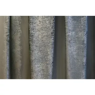   Laguna Serena fémes hatású fényáteresztő függöny 295 cm - 20 szürke