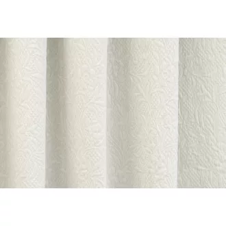   Laguna Crudo anyagában mintás dekor függöny 280 cm - 04 ecrü