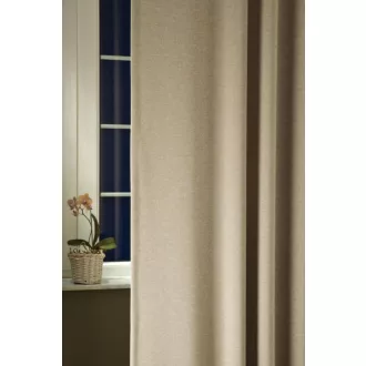 Szintetika Ibiza egyszínű dekor függöny 300 cm - 43 inox