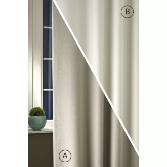   Szintetika Rusztik dim out kétoldalas sötétítő függöny 280 cm - 03 len