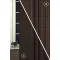 Szintetika Rusztik dim out kétoldalas sötétítő függöny 280 cm - 08 wenge