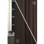 Szintetika Rusztik dim out kétoldalas sötétítő függöny 280 cm - 08 wenge