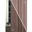 Szintetika Rusztik dim out kétoldalas sötétítő függöny 280 cm - 28 mályva
