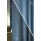 Szintetika Rusztik dim out kétoldalas sötétítő függöny 280 cm - 37 kék