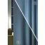Szintetika Rusztik dim out kétoldalas sötétítő függöny 280 cm - 37 kék
